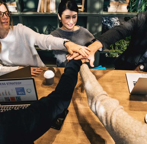 group of students meet at vr junior college library
