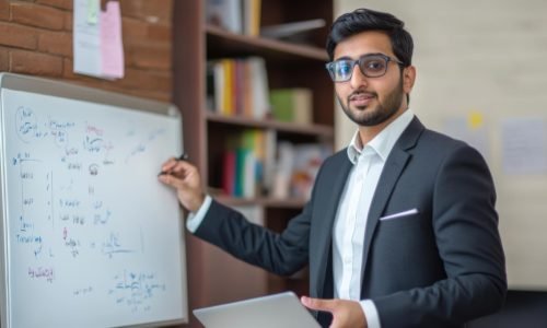 BiPC students conducting practicals at VR Junior College Hyderabad